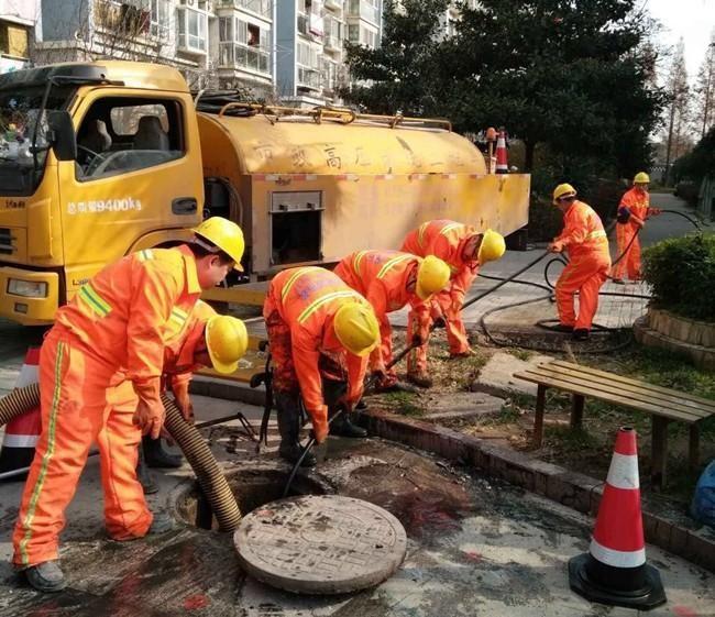 秦都市政管道清淤