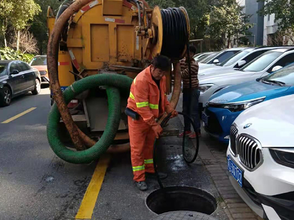 秦都排污管道清淤